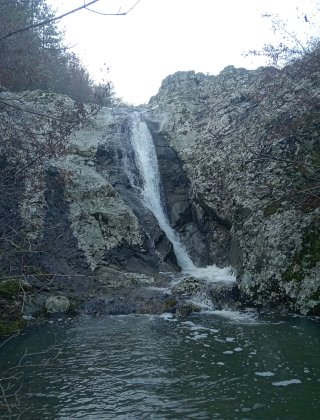 Горен водопад Гъзлашдере