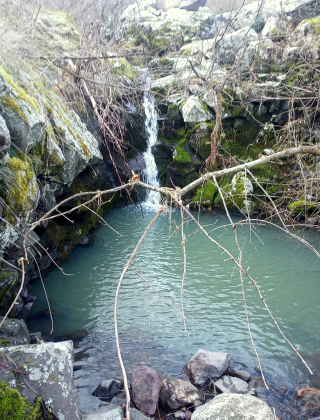 Горен водопад Житковец