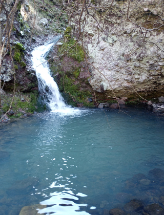 Долен водопад ляв приток Бююк дере