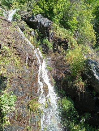 Горен водопад Орлека