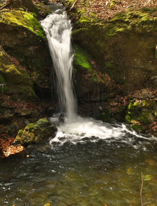 Долен водопад Реката