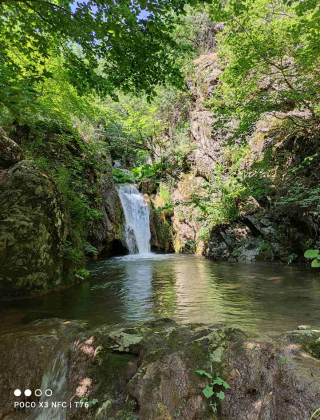 Водопад Синият вир Горен