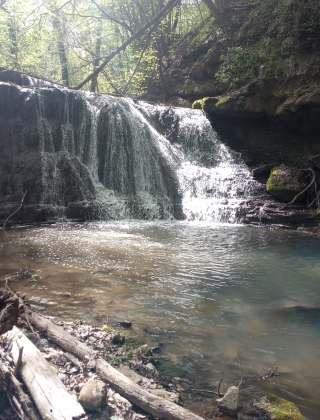 Krushevska Reka Lower Waterfall