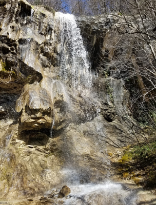 Sarayski Upper Waterfall