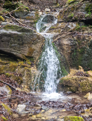 Горен водопад Дълбокото дере 