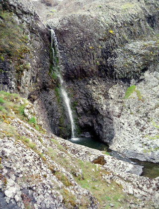 Cherniya Upper Waterfall