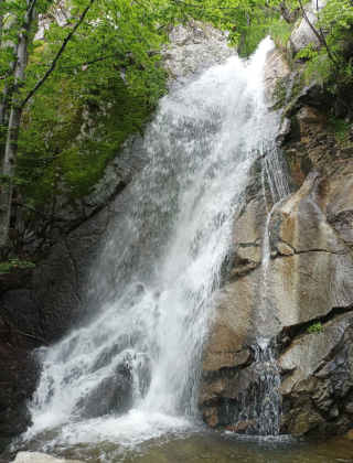 Горен водопад Куру дере (Анево)