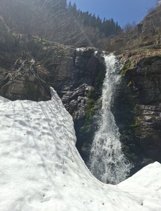Milina Reka Upper Waterfall